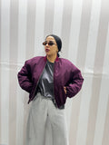 BOMBER LUMINA BORDEAUX