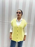 GILET LANA GIALLO