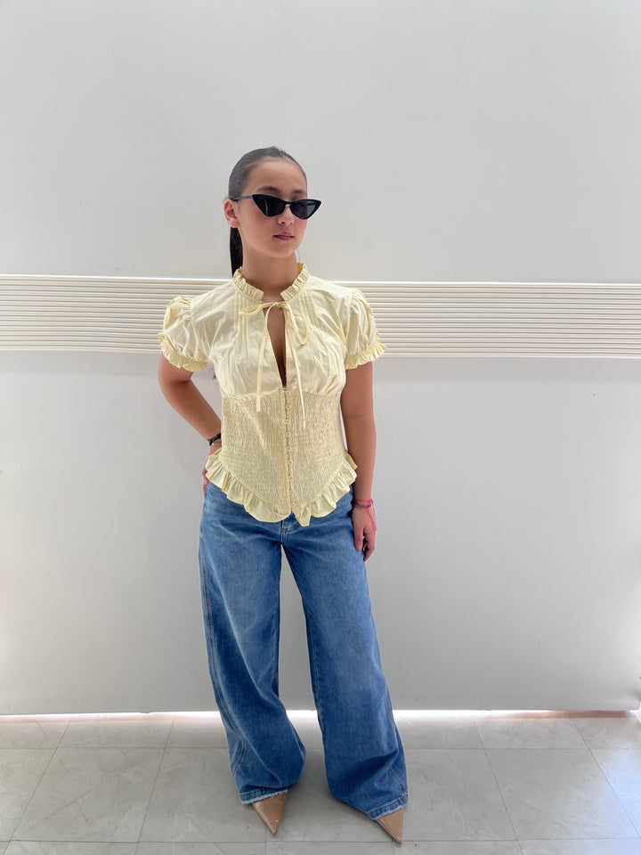 CAMICIA GIALLA