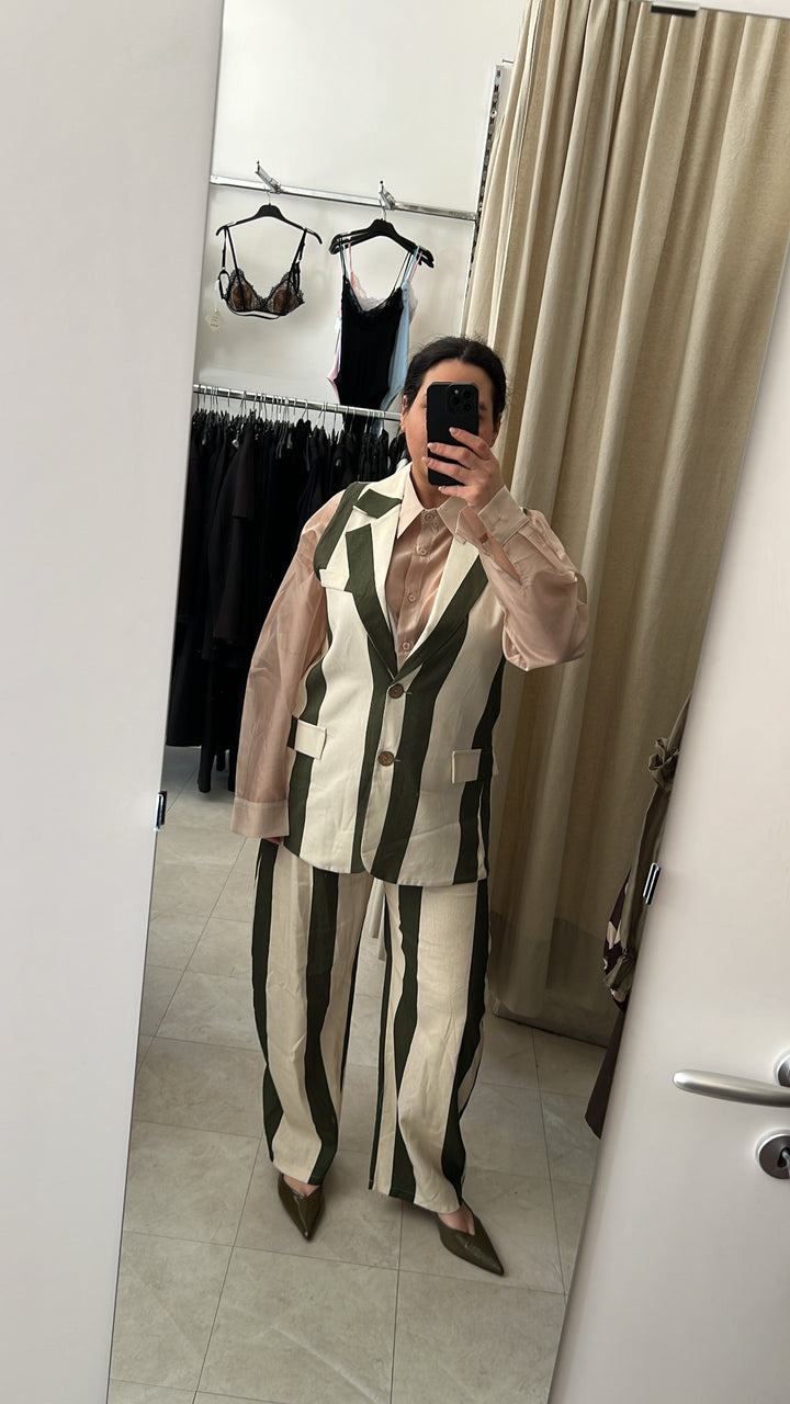 TAILLEUR RIGHE VERDE