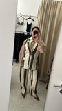 TAILLEUR RIGHE VERDE