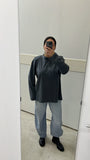 MAGLIA SERAFINO OVERSIZE GRIGIO