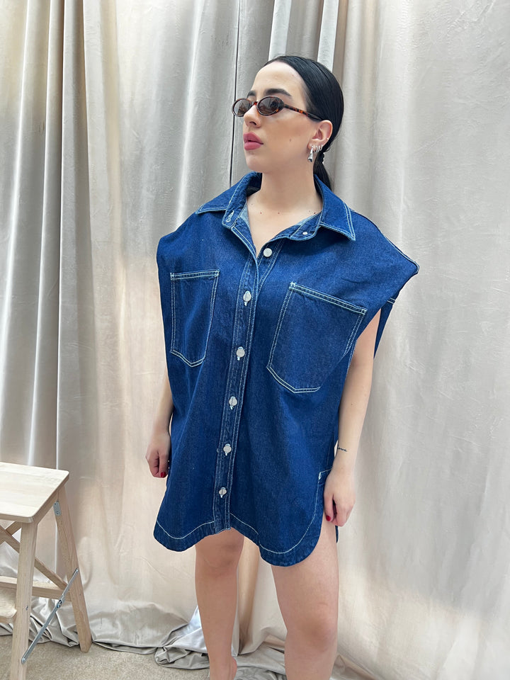 GILET DENIM