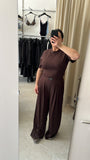 COORDINATO LUMINA MARRONE