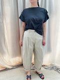 PANTALONI COTONE BEIGE
