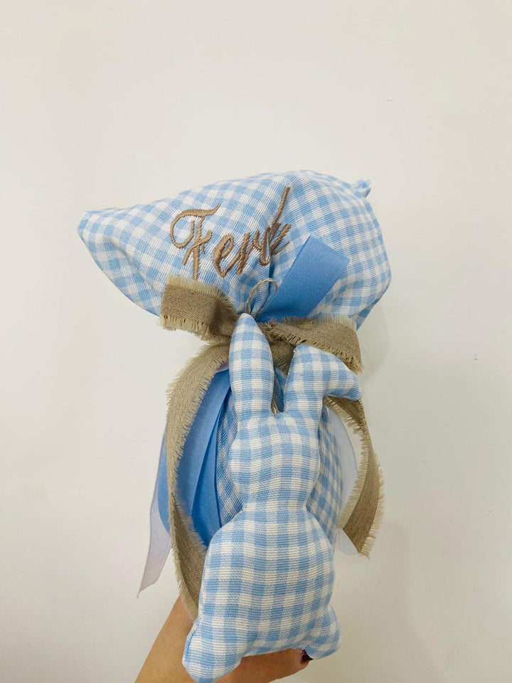 KIT BASE + CONIGLIO”QUADRETTI E RIGHE “