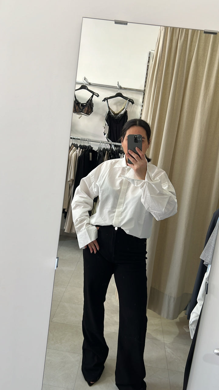 CAMICIA COTONE BIANCA