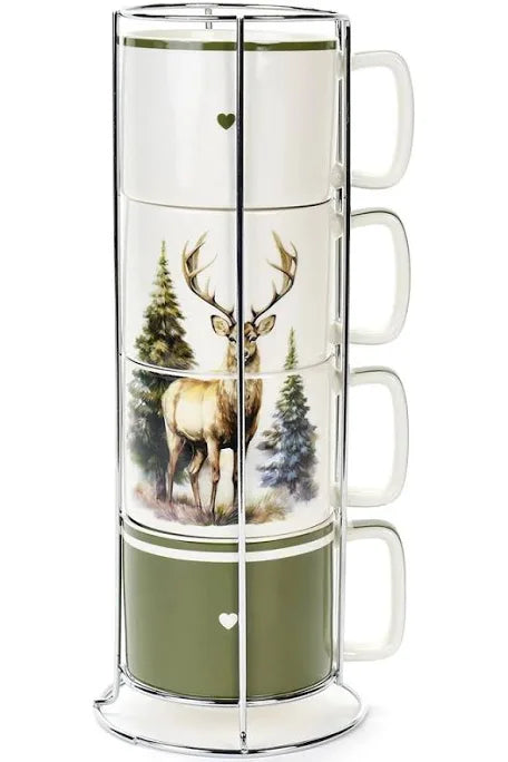 SET 4 TAZZE “BOSCO INCANTATO”