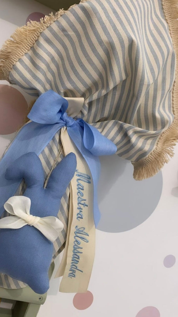 KIT “FRANGE E CONIGLIO”QUADRETTI E RIGHE”