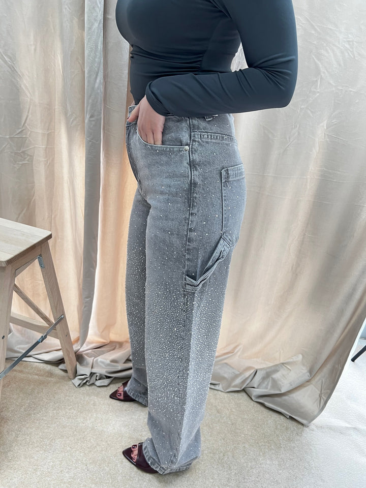 JEANS CARPENTER brillantini