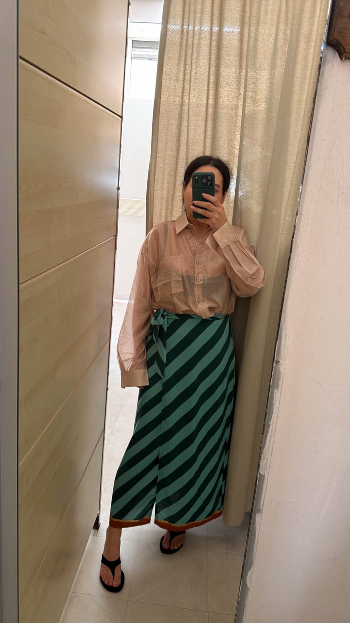 PAREO RIGHE VERDE