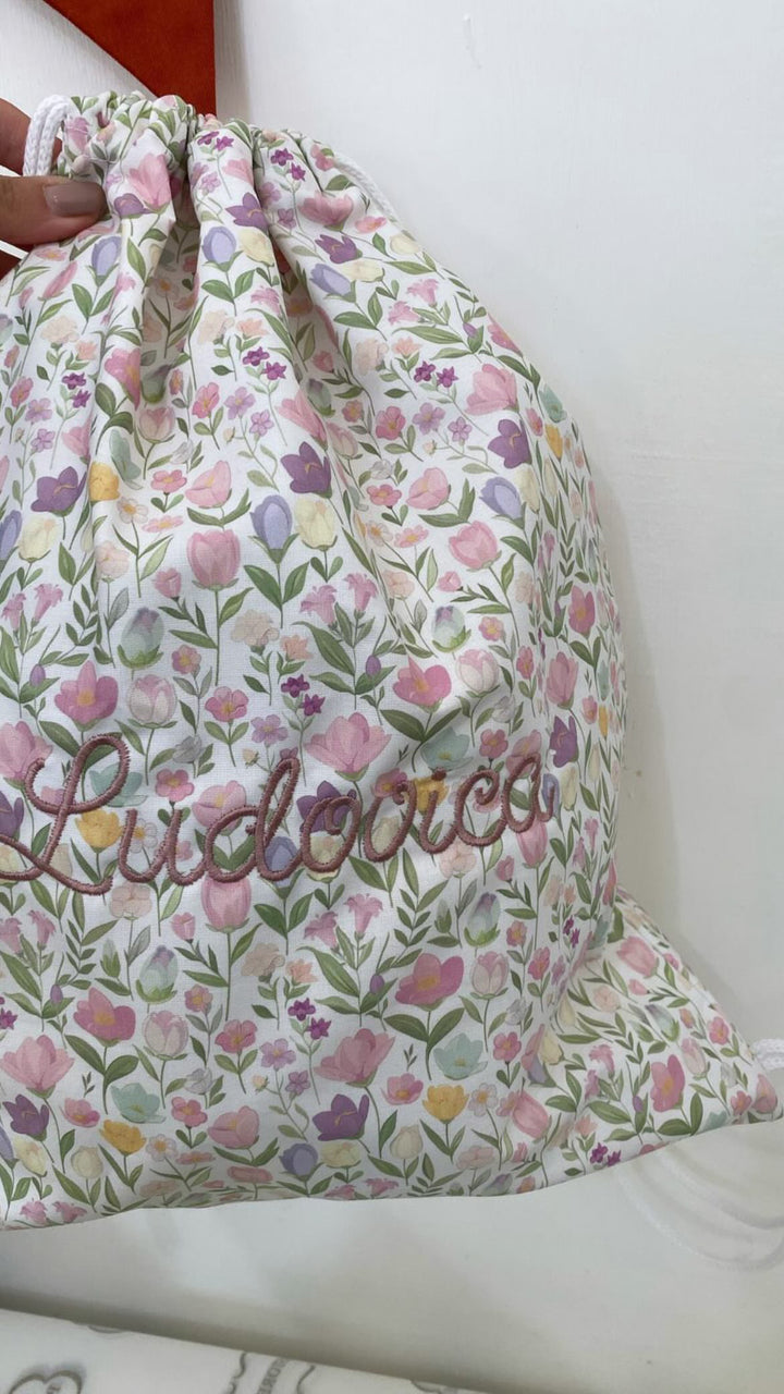 SACCA A SPALLA “FIORI”