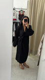 VESTITO MIDI NERO