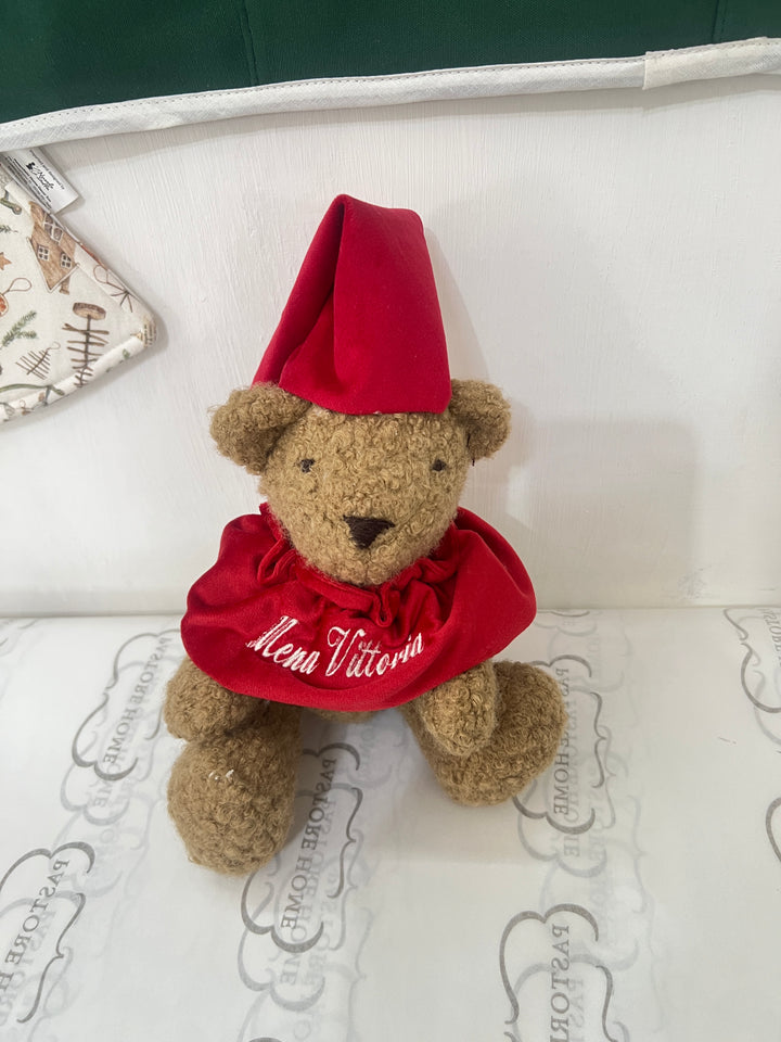 ORSETTO CON CAPPELLO E COLLETTO