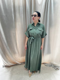 ABITO CAMICIA VERDE
