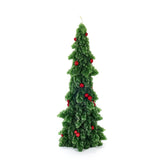 CANDELA ALBERO CON BACCHE H22cm