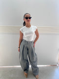 PANTALONI JUST WEST GRIGIO