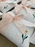 BUSTINA FIORE IN LINO