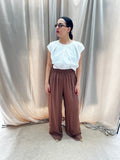 PANTALONI LUMINA MARRONE