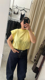 MAGLIA JUST WEST GIALLA