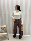 JEANS CARPENTER MARRONE