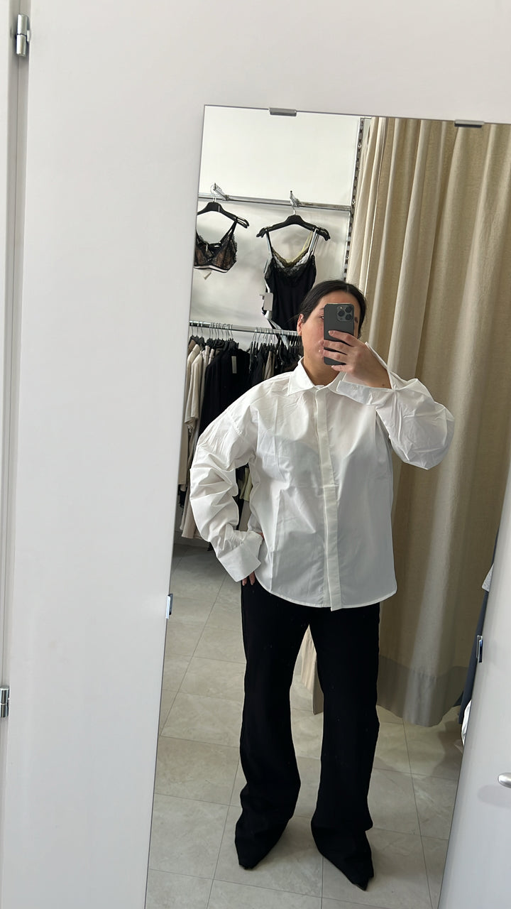 CAMICIA COTONE BIANCA