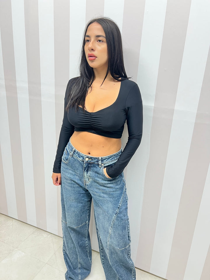 TOP CROP NERO