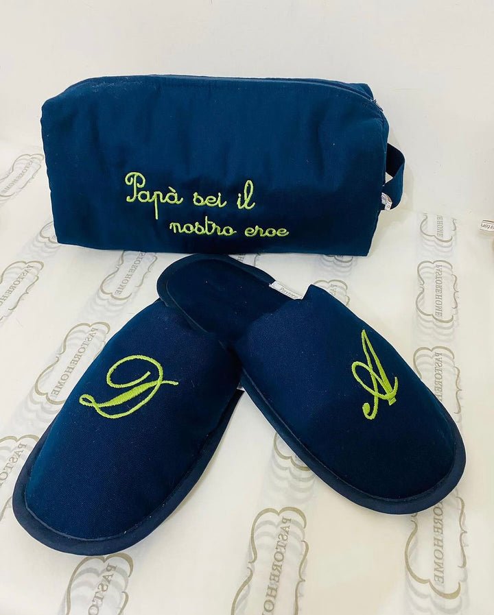 SET CIABATTE & NÈCESSAIRE