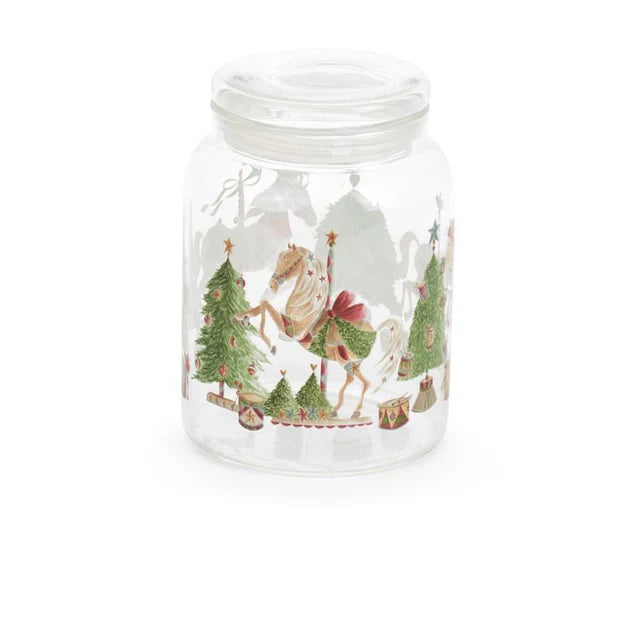 BARATTOLO IN VETRO”LA GIOSTRA DI AMELIE”