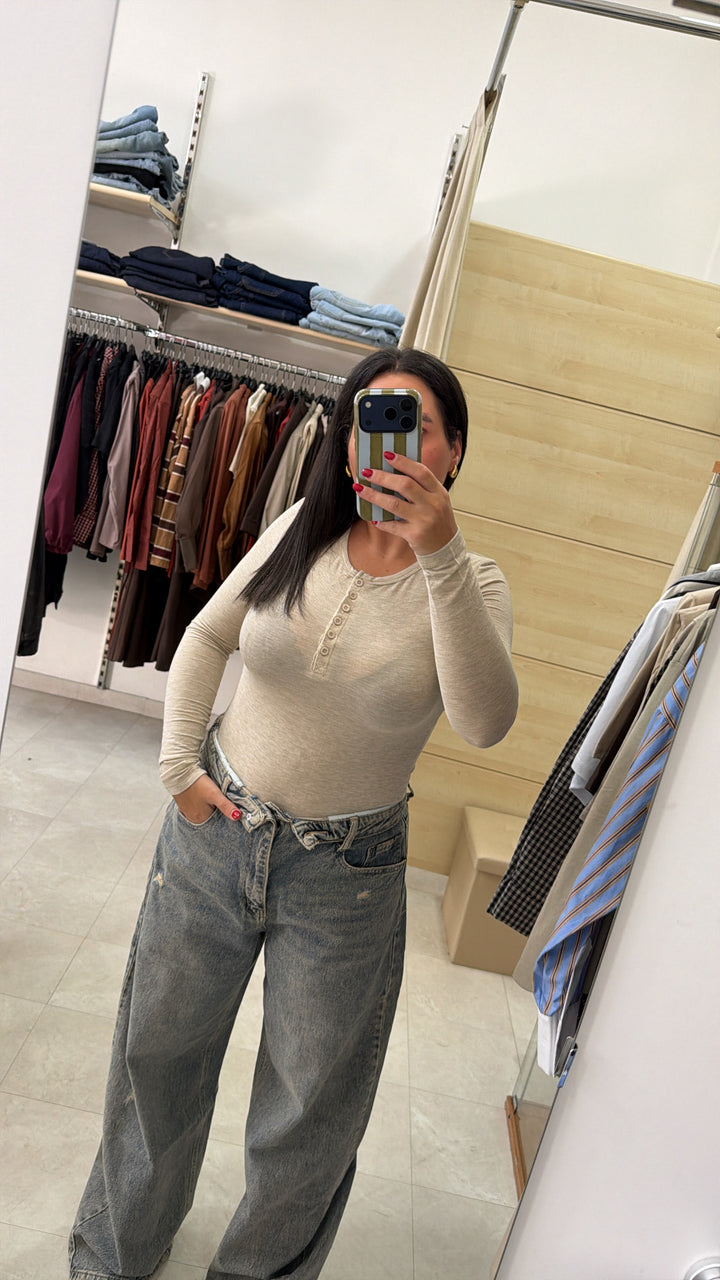 MAGLIA SERAFINO BEIGE