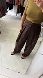 PANTALONI MARRONE
