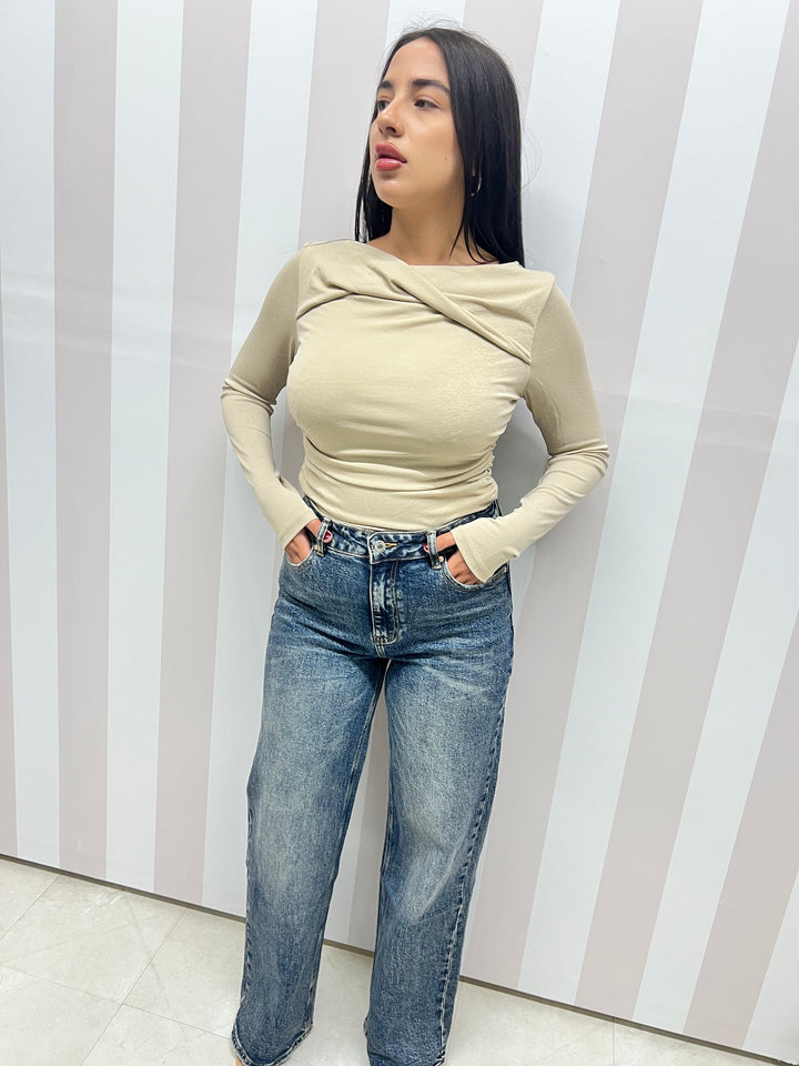JEANS WIDE LEG