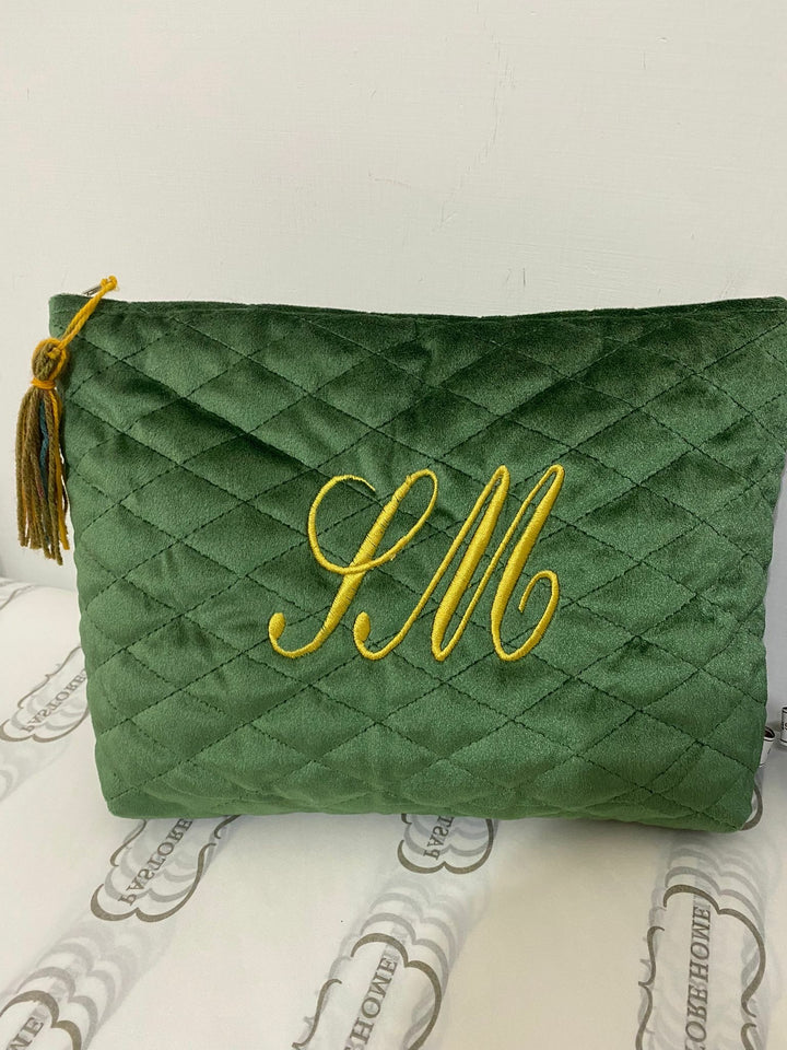 POCHETTE VELLUTO TRAPUNTATO