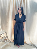 VESTITO MISTO LINO
