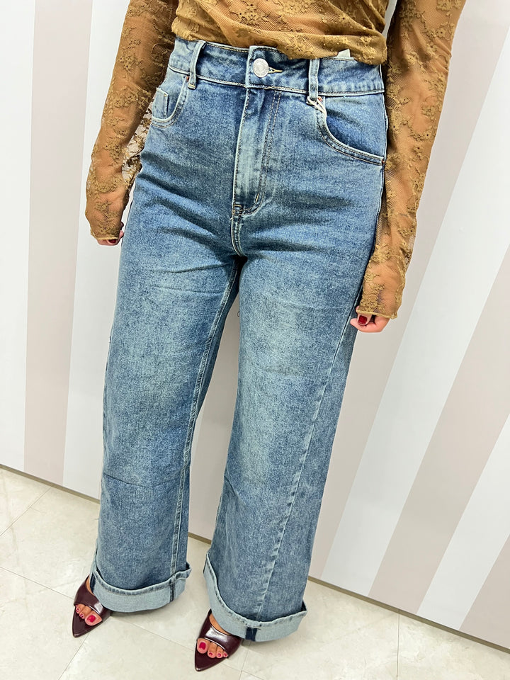 JEANS WIDE LEG