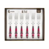 SET 6 FORCHETTINE “CARTOLINA DI NATALE”