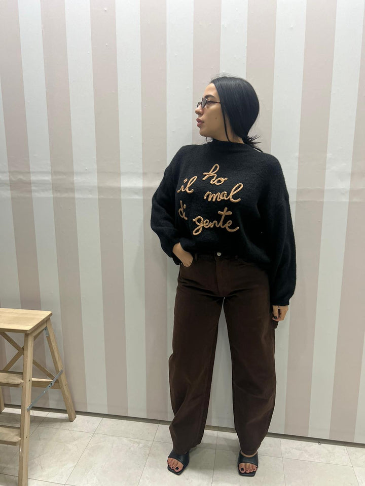 PULLOVER ho il mal di gente