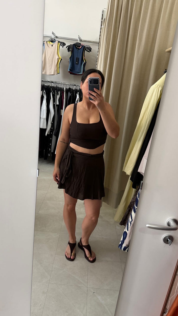 COORDINATO MARRONE