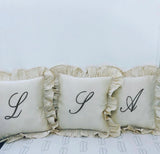 CUSCINO ROUCHES quadrato