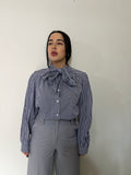 CAMICIA QUADRETTI BLU