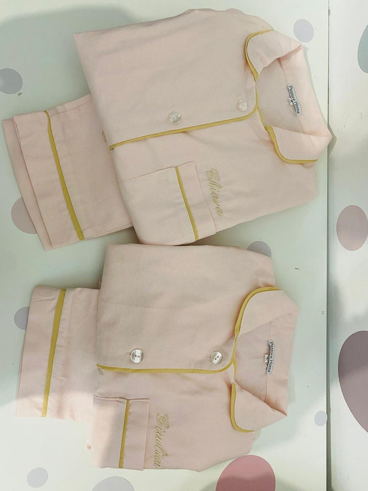 PIGIAMA CAMICIA DONNA tinta unita