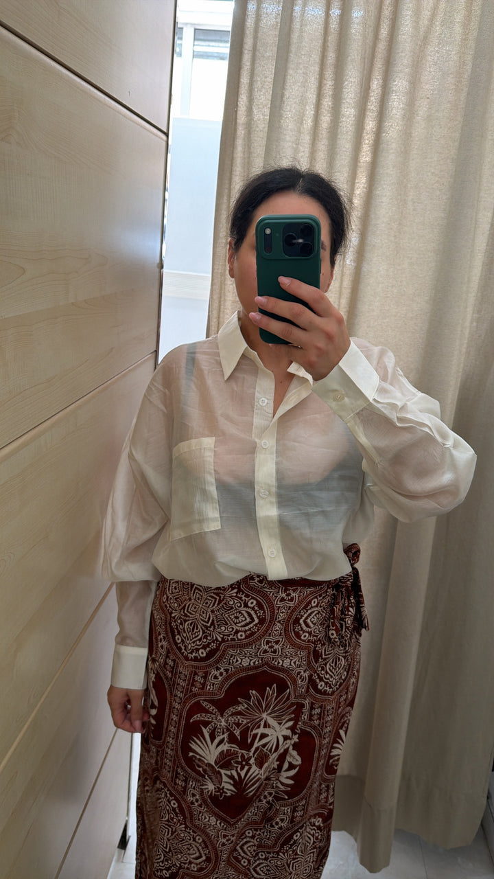 Camicia panna