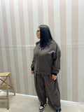 COORDINATO CURVY marrone