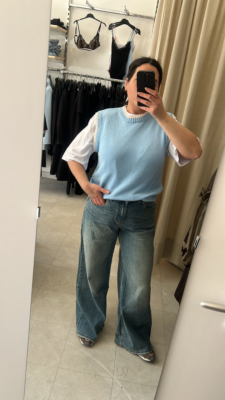 JEANS WIDE LEG