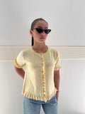 MAGLIA IN FILO GIALLA