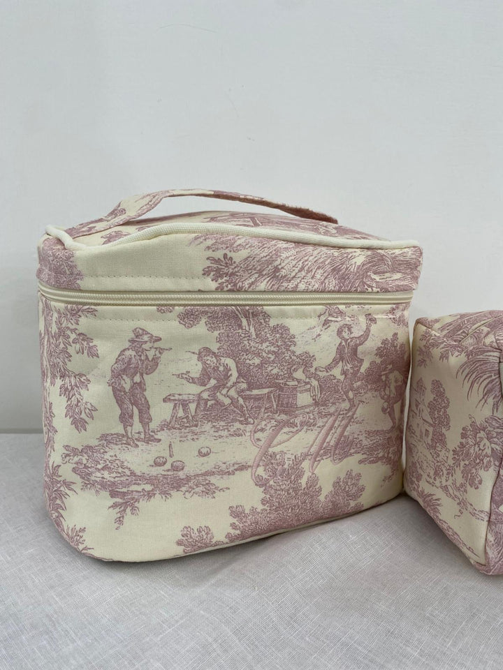 BEAUTY CASE BIG “TOILE DE JOUY”