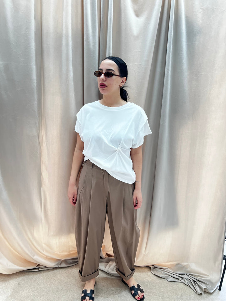 T-SHIRT LUMINA BIANCA