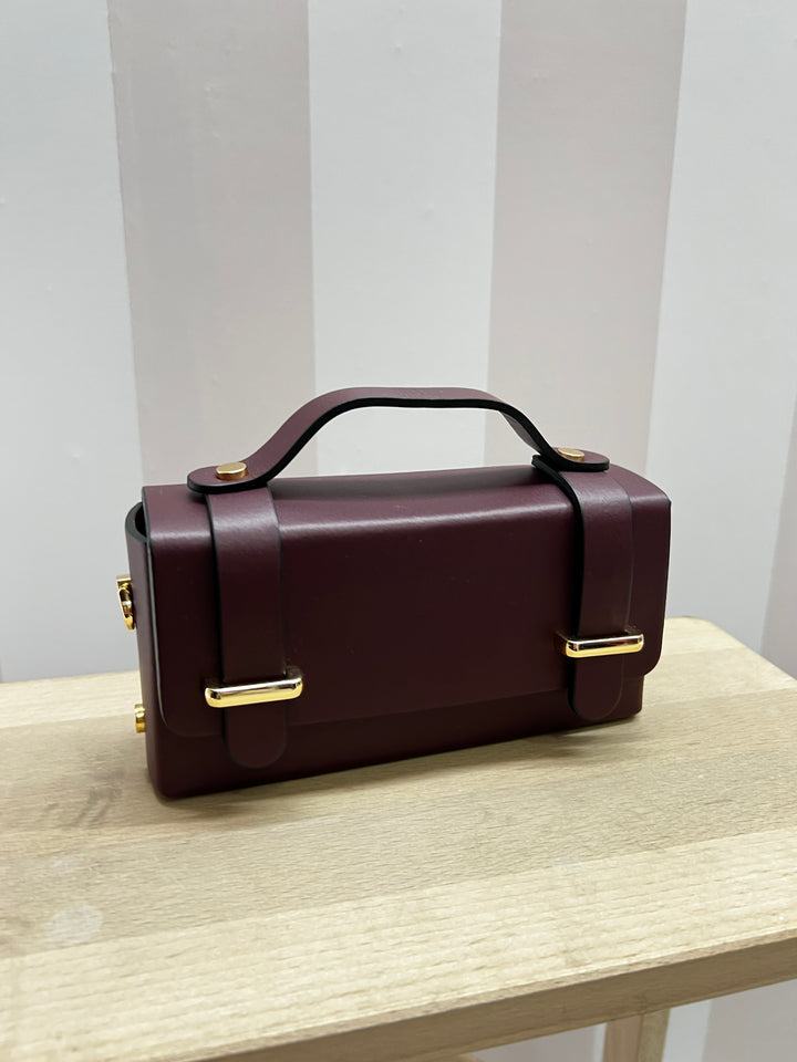 BORSA A MANO bordeaux