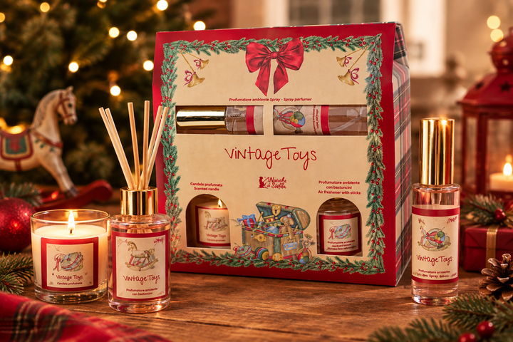 CONFEZIONE PROFUMI VINTAGE TOYS