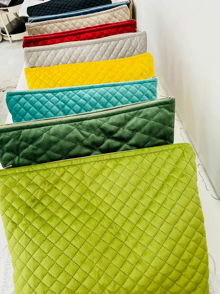 POCHETTE VELLUTO TRAPUNTATO
